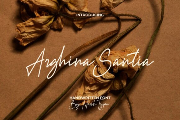 Arghina Santia: A Modern Handwritten Font That Elevates Small Business Branding