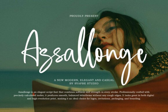 Assallonge: A Designer’s Take on This Script Amp Font
