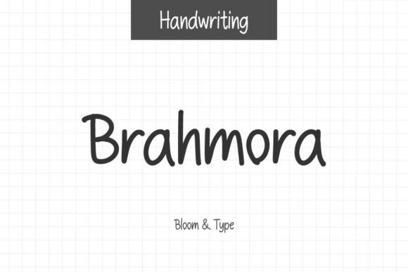 Brahmora: A Handwritten Font That Elevates Small Business Branding
