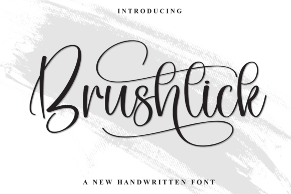 Brushtick: A Stylish Script Font for Scroll-Stopping Digital Campaigns