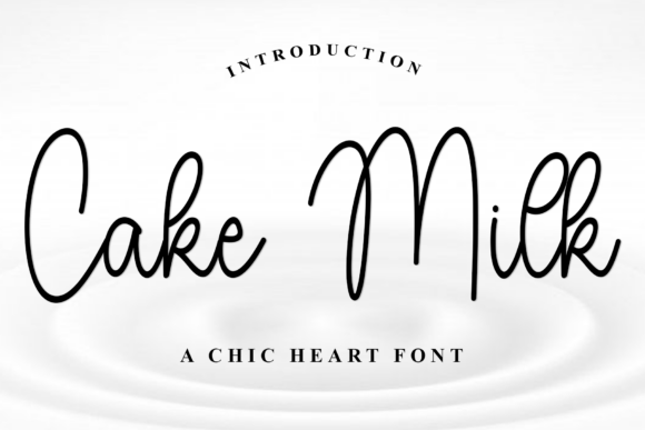 Cake Milk: A Warm Script Font for Reader-Friendly Editorial Design