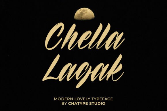 Chella Lagak: A Handwritten Script Font That Brings Rustic Charm to Editorial Design