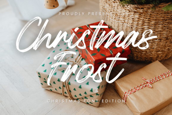 Christmas Frost: A Handwritten Font for Warm, Festive Web Designs