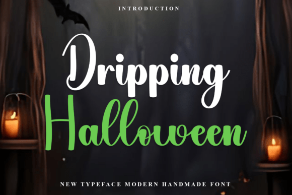 Dripping Halloween: A Festive Typeface for Seasonal Campaigns