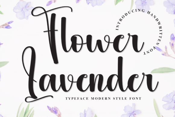 Flower Lavender Font: Elevating Web Design with Elegant Script Typography