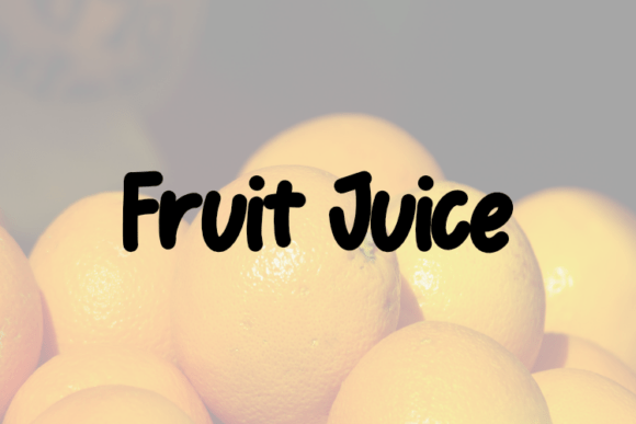 Fruit Juice: A Refreshing Typeface for Modern Editorial Design