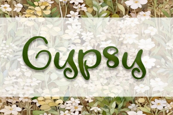 Gypsy Font: Elevating Web Design with a Unique Script Typeface