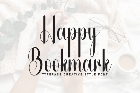 Happy Bookmark Font: Elevate Your Brand with Elegant Script Typography
