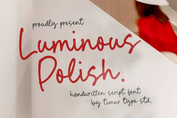 How Luminous Polish Font Gave My Small Business a Polished, Personal Look