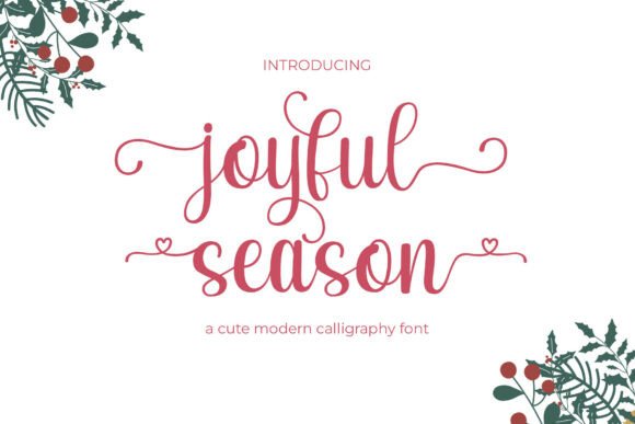 Joyful Season Font: A Designer’s Review for Branding & Creative Projects
