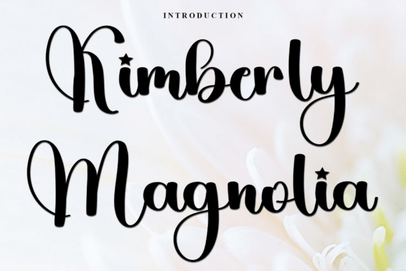Kimberly Magnolia: A Soft, Versatile Script Font for Modern Branding