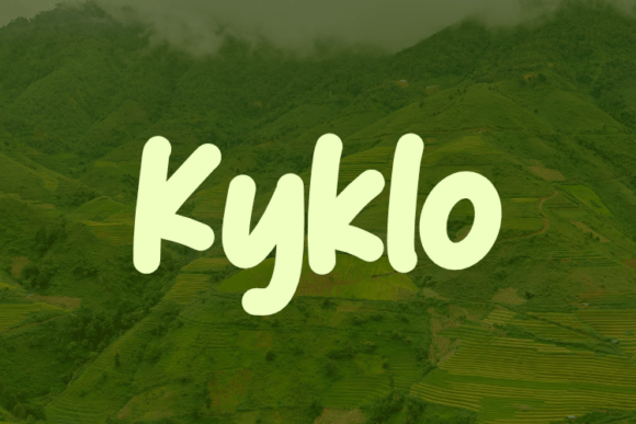Kyklo: Elevating Web Design with a Modern Typeface
