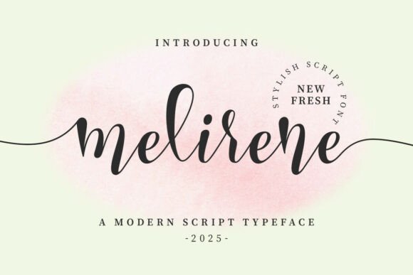 Melirene: A Premium Script Font for Modern Marketing and Digital Design