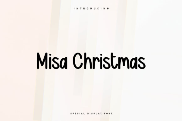 Misa Christmas: A Cozy Handwritten Font for Festive and Everyday Branding Projects
