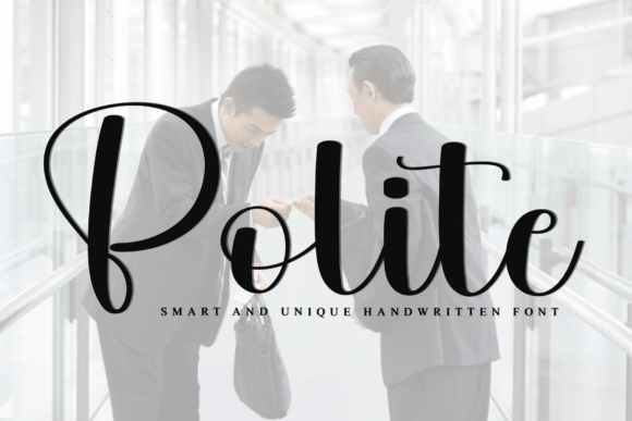 Polite: The Festive Typeface That Adds Charm to Your Small Business Brand