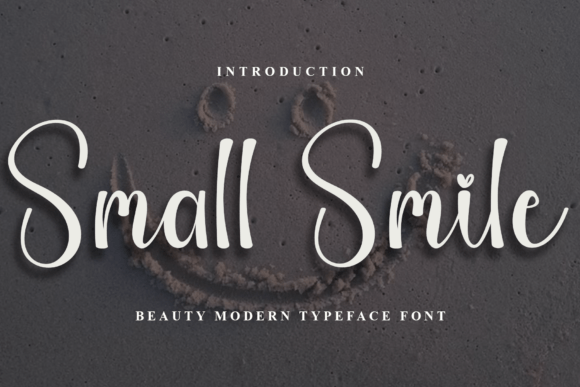 Small Smile: A Friendly Script Font for Warm Editorial Design