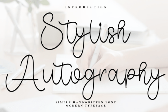 Stylish Autography: A Festive Typeface for Holiday Branding and Cheerful Designs