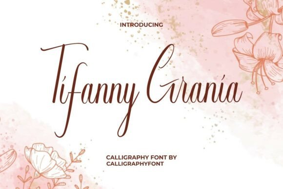 Tifanny Grania: A Classy Script Font for Elegant Web Design