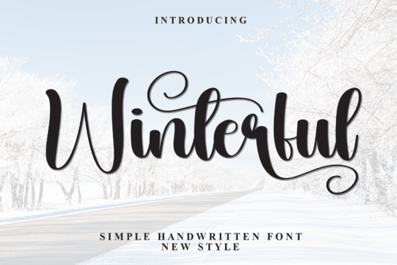 Winterful: A Script Font That Elevates Editorial Elegance