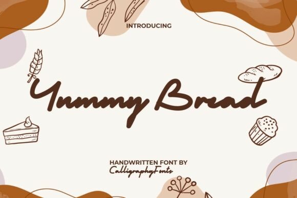 Yummy Bread Font: A Bold Script for Modern Web and Digital Design